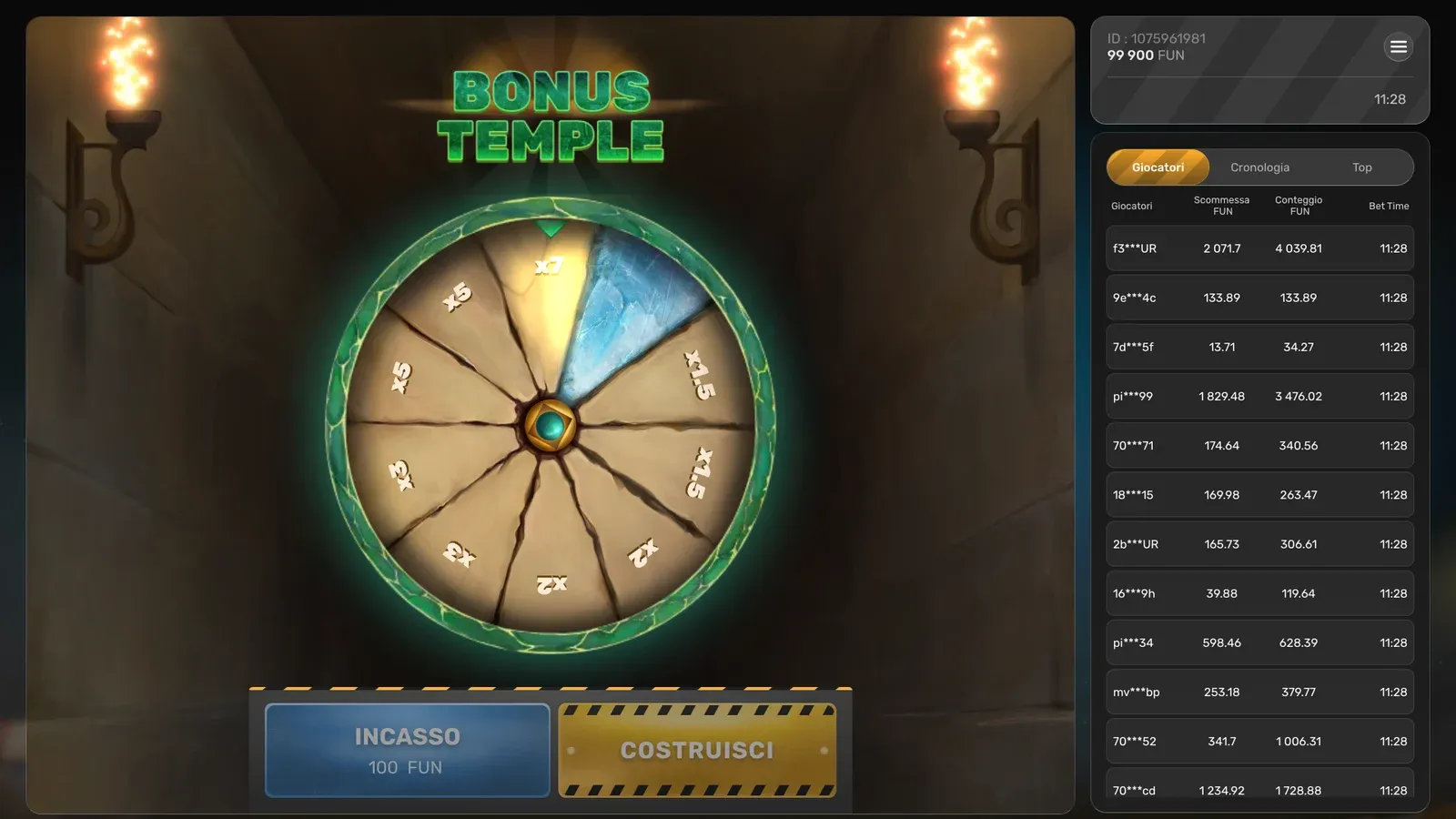 Ruota del Temple Floor di Tower Rush
